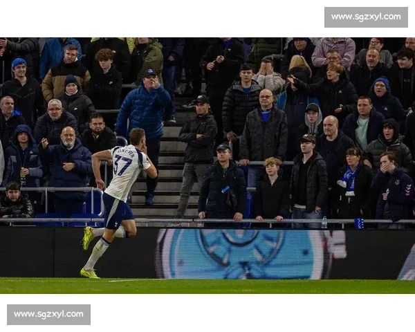 半场：范德芬双响破僵 热刺 2-0 埃弗顿，奥布赖恩进球遭吹